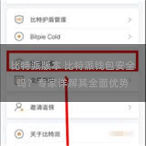 比特派版本 比特派钱包安全吗？专家详解其全面优势