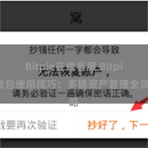 Bitpie在线客服 Bitpie钱包使用技巧：多链资产管理全攻略