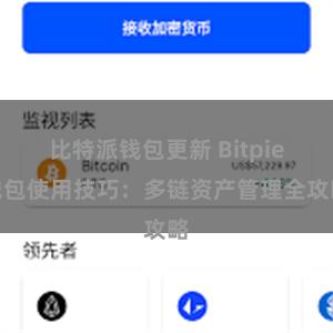 比特派钱包更新 Bitpie钱包使用技巧：多链资产管理全攻略