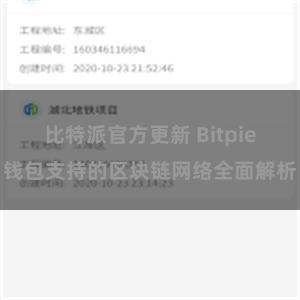 比特派官方更新 Bitpie钱包支持的区块链网络全面解析