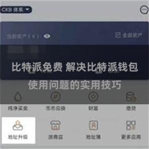 比特派免费 解决比特派钱包使用问题的实用技巧