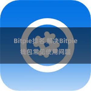 Bitpie排名 解决Bitpie钱包常见使用问题