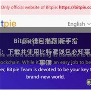 Bitpie钱包推荐 新手指南：下载并使用比特派钱包必知事项