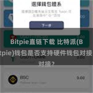 Bitpie直链下载 比特派(Bitpie)钱包是否支持硬件钱包对接？