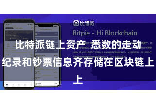 比特派链上资产  悉数的走动纪录和钞票信息齐存储在区块链上